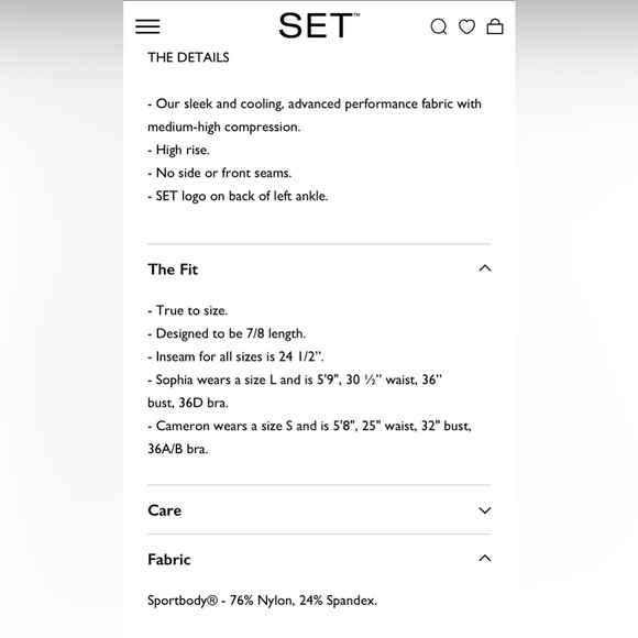 SET ACTIVE - Bra and Leggings - sold out Dugout color - Picture 7 of 7